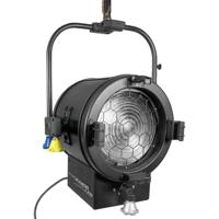 

Mole-Richardson 400W Studio JuniorLED 10" Pole-Operated Tungsten Fresnel, Passive-Forced Air Cooling, 3200K Color Temperature
