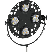 

Mole-Richardson 900W Vari-SpaceLED Variable-Color with Yoke, 4-Light, DMX