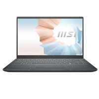 

MSI Modern 14 B11SB-084 14" Full HD Notebook Computer, Intel Core i5-1135G7 2.4GHz, 8GB RAM, 1TB SSD, NVIDIA GeForce MX450 2GB, Windows 10 Pro, Free Upgrade to Windows 11, Carbon Gray