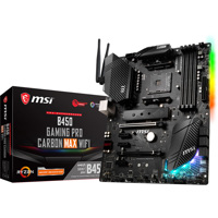 

MSI B450 Gaming Pro Carbon Max Wi-Fi AMD AM4 SATA 6Gb/s ATX Motherboard