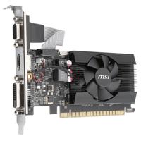 

MSI GeForce GT 710 2GD3 LP 2GB GDDR3 Graphics Card, 1x DVI, 1x HDMI, 1x VGA