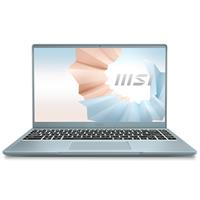 

MSI Modern 14 14" Full HD Professional Notebook Computer, Intel Core i3-1115G4 3.0GHz, 8GB RAM, 512GB SSD, Windows 10 Home, Free Upgrade to Windows 11, Blue Stone