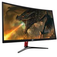 

MSI Optix G24C FreeSync 23.6" Full HD Wide Screen 144Hz LED Curved Gaming Monitor, Black/Red