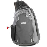 

MindShift PhotoCross 13 Weather-Resistant Sling Bag, Fits DSLR Camera, 2-4 Lenses Up to 70-200mm f/2.8, 13" Laptop, Carbon Gray