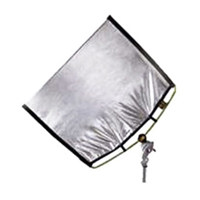 

Matthews 24x36" RoadRags II Silver Matthflector Fabric.