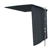 

Matthews 48x48" Floppy Cutter with Top Hinge, Black Textile, Opens to 48x90"