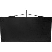 

Matthews 30x36" Meat Axe Style Flag with Black Textile.