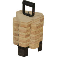 

Matthews Elephant Blocks, 2" Set with Handle, 10 Pieces