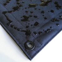 

Matthews 8x8' Waterproof Solid Butterfly Fabric, Black