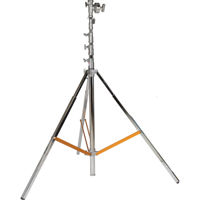 

Matthews Mombo Combo Stand with Extra Wide Base, Supports 88 lbs, Maximum Height 288", (24'), Chrome