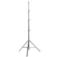 

Matthews Medium Duty Maxi Steel Kit Stand, Maximum Height 113.5" (9'5"), Supports 25 lbs., Chrome