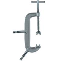 

Matthews 10" C-Clamp with Two 5/8" Pins Welded to the Back Side & Top of the Clamp.