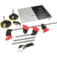 

Matthews Brauer Hostess Tray Kit, Includes 6x Ricky Rods, 2x 2.5" Quick Heads, 2x Grip Heads