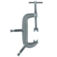 

Matthews 8" C - Clamp with Two 5/8" Baby Pins, Silver