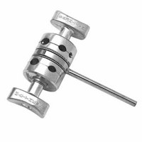 

Matthews Double Gag, Two Sets of Grip Head Plates on One Shaft, can be Locked Individually.