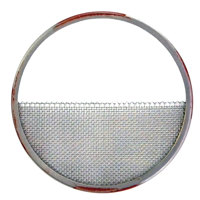 

Matthews 15-1/2" Half Double Stainless Steel Wire Diffusion Scrim