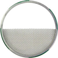

Matthews 4-1/4" Half Single Stainless Steel Wire Diffusion Scrim