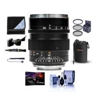 

Mitakon Zhongyi Speedmaster 50mm f/0.95 III Lens for Canon RF Mirrorless Camera Mount Manual Focus - Bundle With Lens Pouch, 67mm Filter Kit, Flex Lens Shade, Lens Wrap, Pro Software Package, And More