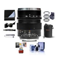 

Mitakon Zhongyi Speedmaster 50mm f/0.95 III Lens for Canon RF Mirrorless Camera Mount Manual Focus - Bundle With Lens Pouch, 67mm Filter Kit, Flex Lens Shade, Lens Wrap, Mac Software Package, And More