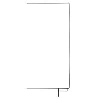 

Matthews 24x48" Open End Scrim Frame
