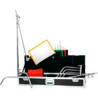 

Matthews C+ Survival Kit with 2 C+ Stands, Flags, Scrims, Accessories & Carry Case.