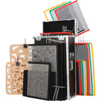 

Matthews Scrim/Flag Survival Kit, Includes Single/Double Scrims, Flags, Cello/Wood Cucoloris, Cases