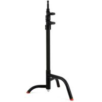 

Matthews 20" C Stand, Double Riser Stand with Mini Base, Supports 15 lbs, Maximum Height 63", Black.