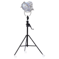 

Matthews MINIVATOR II Geared Light Stand, 55 to 142" Height, 80lbs Load Capacity