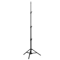 

Matthews Medium Duty Maxi Aluminum Kit Stand, Maximum Height 113.5" (9'5"), Supports 25 lbs., Black.