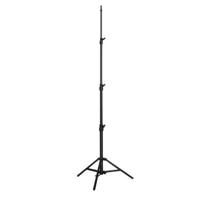 

Matthews Light Medium Duty Aluminum Kit Stand with Brake, Maximum Height 82" (6'8"), Supports 17 lbs., Black.