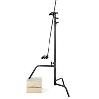 

Matthews 40" Stand with Sliding Leg, Grip Head, Arm, Maximum Height 10.5', Supports 22 lbs., Black