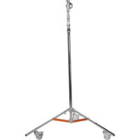 

Matthews Hi-Hi Overhead Roller Stand with Rocky Mountain Leg, Supports 88 lbs, Maximum Height 249",(20.75'), Chrome