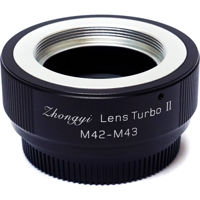 

Mitakon Zhongyi M42 Mount Lens to Micro 4/3 Camera Turbo Mark II Adapter