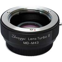 

Mitakon Zhongyi Minolta MD Mount Lens to Micro 4/3 Camera Turbo Mark II Adapter