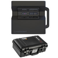 

Matterport Pro2 134MP Professional Capture 3D Camera, Black with Pelican 1485 Air Case with Foam (Black)