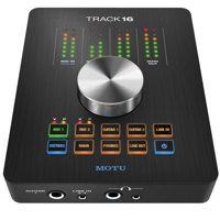 

MOTU Track16 Desktop Studio FireWire/USB 2.0 Interface with Effects & Mixing, 16Input/14Output, 24-bit Converters