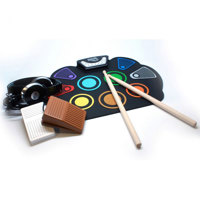 

MUKIKIM Rock & Roll It Flexible Roll-Up Color Coded Electric SpecDrum Kit