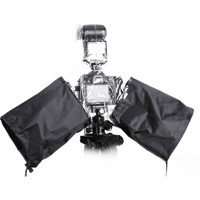 

Movo Photo CRC02 Waterproof Nylon Rain Cover with Flash Enclosure & Adjustable Hand Sleeves for DSLR Cameras