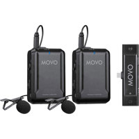 

Movo Photo EDGE-UC-DUO Dual Digital Wireless Microphone System with 2x Omnidirectional Lavalier Microphones for Android Smartphones