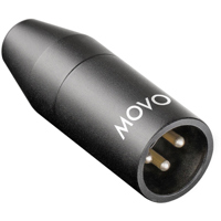 

Movo Photo F-XLR 3.5mm TRS Mini-Jack Female to 3-Pin XLR Male Adapter for Camcorders, Recorders & Mixers