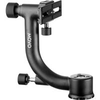 

Movo Photo GH600 Vertical Mount Heavy-Duty Carbon Fiber Gimbal Tripod Head with Arca-Swiss Quick-Release Plate