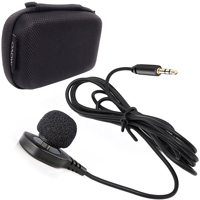 

Movo Photo LV-M5 Discreet Pin Omnidirectional Lavalier Microphone with 3.5mm TRS Connector