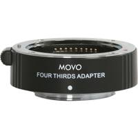 

Movo Photo MTM100 Auto-Focus Lens Adapter for Micro Four-Thirds Mirrorless Cameras to Four-Thirds Mount Lenses