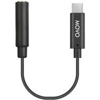 

Movo Photo PMA-1 Female 3.5mm TRS Microphone Audio Adapter Cable, 5.5"