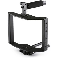 

Movo Photo SCG-30 Universal Aluminum DSLR Camera Cage with Top Handle, Shoe Mount and 15mm Rods