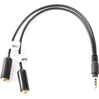 

Movo Photo TCB1 3.5mm TRS Female Microphone to TRRS Male Smartphone Adapter with Headphone Jack