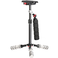 

Movo Photo VS7 Handheld Carbon Fiber Adjustable Video Stabilizer System with QR Plate, 11.7-16.1" Height