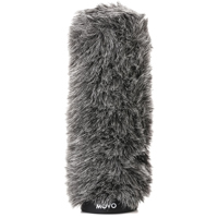 

Movo Photo WS-G300 Furry Rigid Windscreen for Microphones up to 11.8" Long and 18-23mm in Diameter, Dark Gray