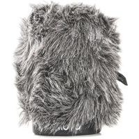 

Movo Photo WS-G80 Furry Rigid Windscreen for Microphones up to 3.1" Long and 18-23mm in Diameter, Dark Gray
