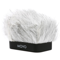 

Movo Photo WS-R10 Professional Furry Rigid Windscreen for Zoom iQ6, Tascam DR-07mkII, Sony PCM-M10 & Rode iXY